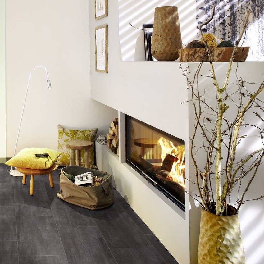 Виниловый пол под мрамор